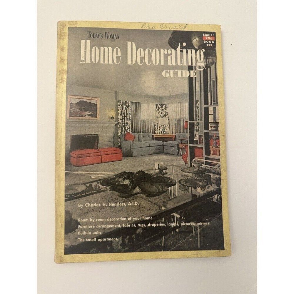 Today's Woman‎ Home Decorating Guide #122 1951 Vintage Magazine MCM Mid-Century